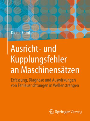 cover image of Ausricht- und Kupplungsfehler an Maschinensätzen